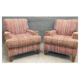 Pair Wesley Hall Club Chairs