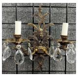 Spanish Brass Wall Sconce Light