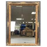 Black & Gold Regency Wall Mirror