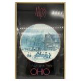 Signed P. Buckley Moss Ohio Poster Art