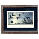 John M. Barber S/N Waterfowl Art Print