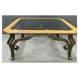 Glass Insert Coffee Table