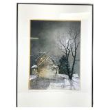 Ray Hendershot Signed Art Print 'Working Late'
