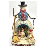 Jim Shore Chilly Dog Snowman