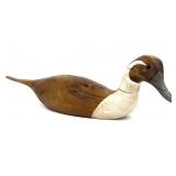 Property of Alcolu Railroad Wood Carved Duck Decoy