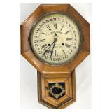Antique Ansonia Octagon Office Clock