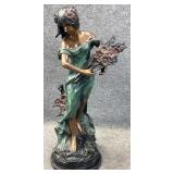 Auguste Moreau, Reine Des Pres Bronze Sculpture