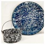 2pc Graniteware Enamelware