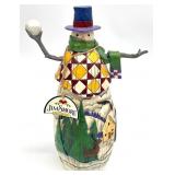 Jim Shore Winter's Mischief Snowman