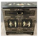 Chinese Mother of Pearl Nightstand