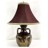 Antique Style Amphora Pottery Lamp