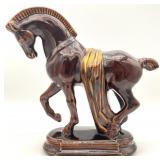 Lane & Co Ceramic Roman Trojan Horse Figure