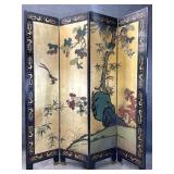 Four Panel Chinoiserie Screen