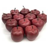 Group Decorative Wooden Apples