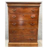 Cherry Five Drawer Chest of Drawers