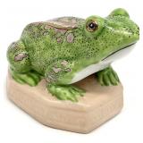 Maitland Smith Porcelain Frog Figure
