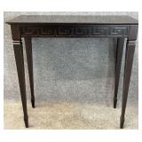 Greek Key Accented Hall Console