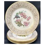 5 Lenox Edward Marshall Boehm Bird Plates