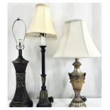 3pc Decorative Table Lamps