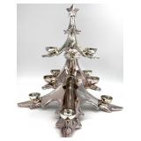 Pottery Barn Silver Plated Christmas Tree