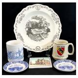 6 Tryon Palace / New Bern, NC Dishes