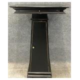 Black Pedestal w/ Blind Door
