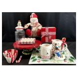 Asst Christmas Dishes & Decor