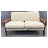 Excellent Mid Century Danish Teak Loveseat