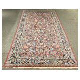 9.4 x 17.7 Vintage Persian Sultanabad Hand