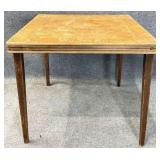 Folding Wood Card Table