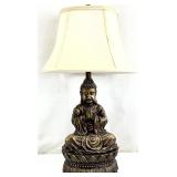 Meditating Buddha Figural Table Lamp