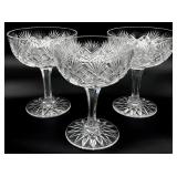 3 American Brilliant Champagne Coups