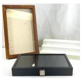 3pc Jewelry / Display Cases & Expandable Risers