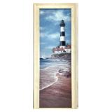 Framed " Lighthouse Shoals II " Print