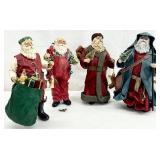 4pc Clothtique Possible Dream Santa Figures