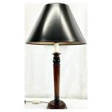 Maitland Smith Wooden Pillar Candlestick Style