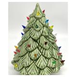Vintage Light-Up Ceramic Christmas Tree