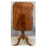 Antique Mahogany Tilt Top Table