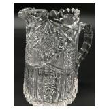 American Brilliant Period Cut Glass Small Jug