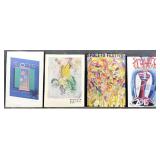 4 Spoleto Festival Framed Poster BOARD Art Prints