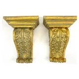 Pair Large Architectural Corbel Wall Brackets