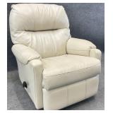 Petite Leather Rocking Recliner