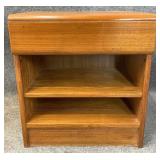 Midcentury Styled One Drawer Nightstand