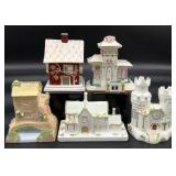 5pc Coalport Cottages