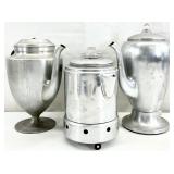 3pc Vintage Percolators