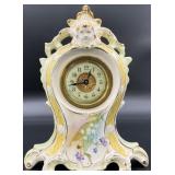Antique Ansonia Royal Bonn Porcelain Clock
