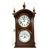 Fashion No 2 Double Dial Calendar Clock