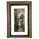 Fred Slocombe (British, 1847-1920) Antique Etching