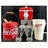 Coca Cola Cookie Jar, Ice Bucket & More