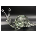 Murano Barbini Art Glass Snail Sculpture